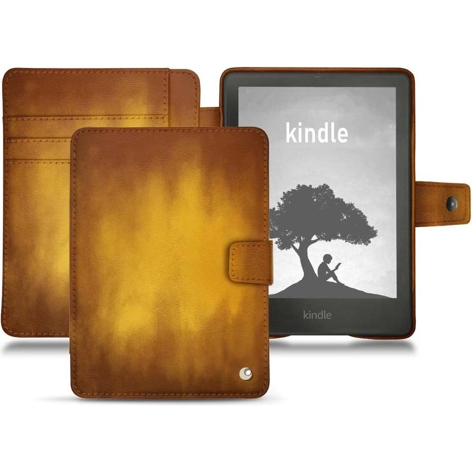 Noreve Lederschutzhülle Wallet, eReader Zubehör, Gold