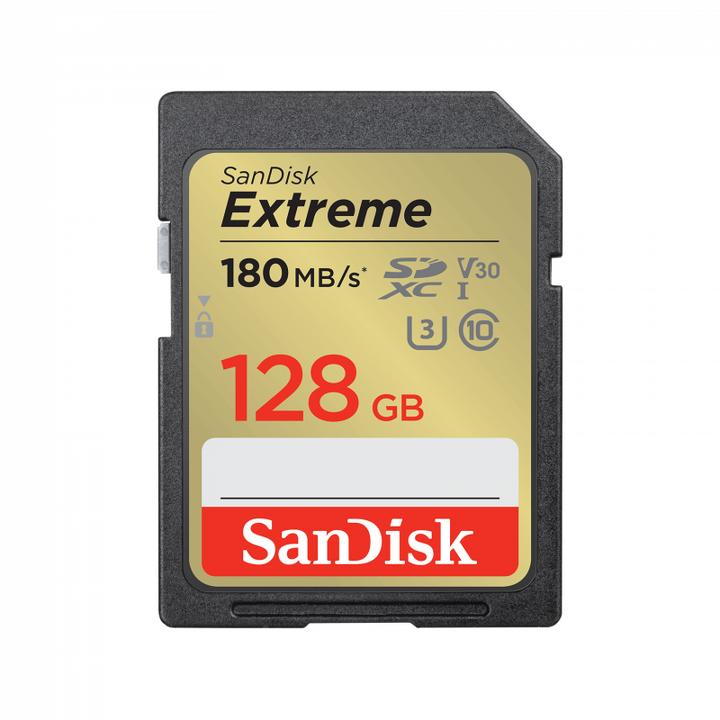 Produktbild SANDISK Extreme (128 GB, SDXC, UHS-I)