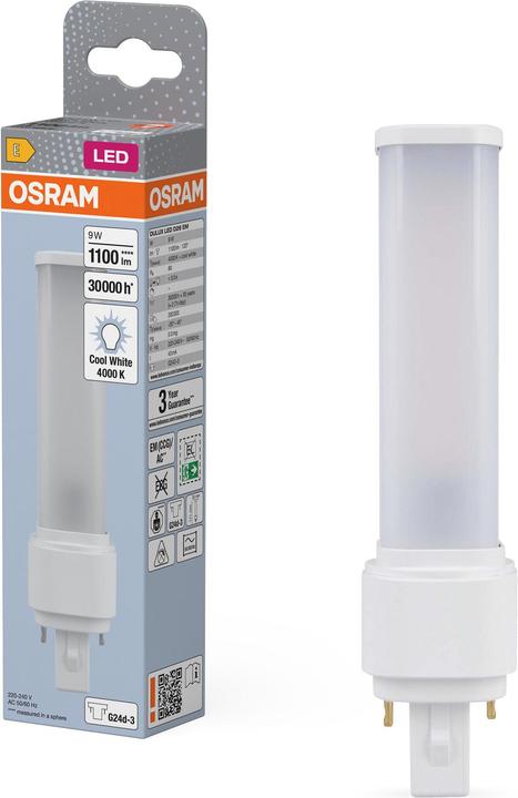 Actual product image Osram Dulux (G24d-3, 9 W, 1100 lm, 1 x, A)