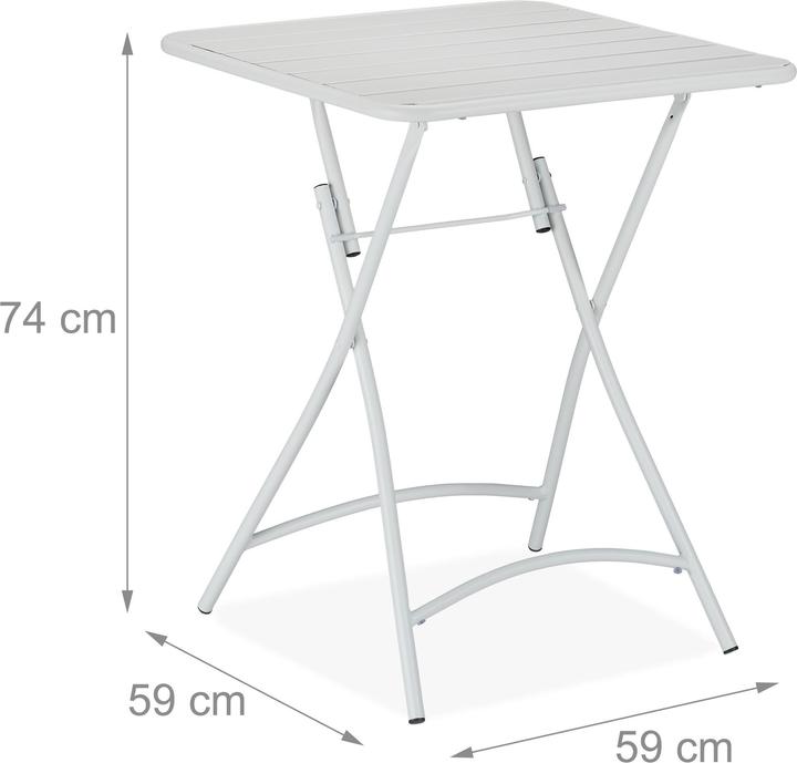 Actual product image Relaxdays Balcony table (59 cm)