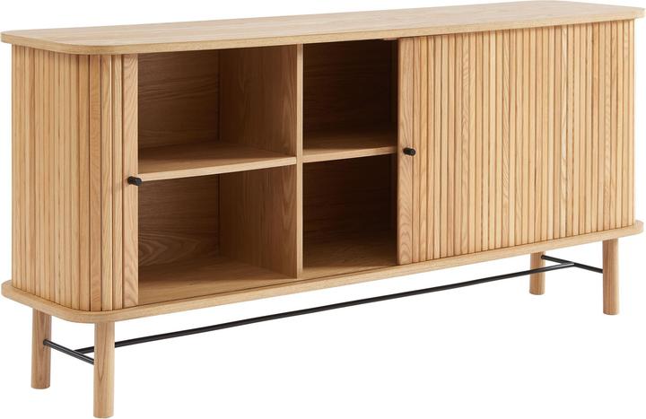 Image du produit Sorelh Sideboard ERNEST Esche Drehtüren (160 x 40 x 75 cm)
