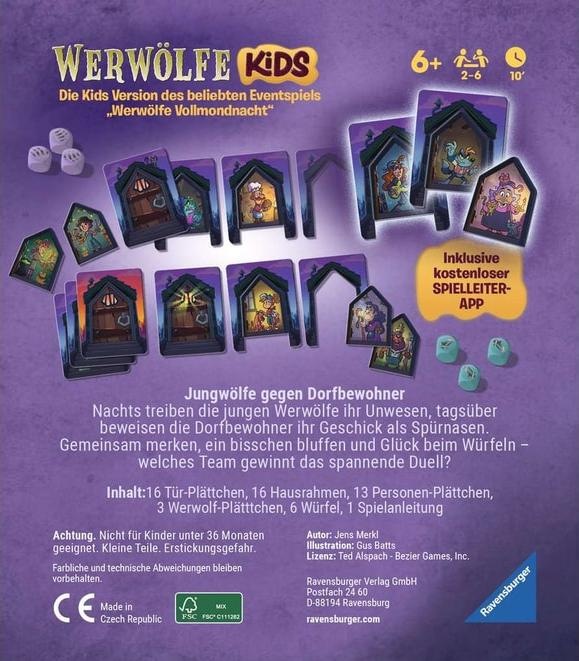 Immagine prodotto Ravensburger Lupi mannari (Tedesco)