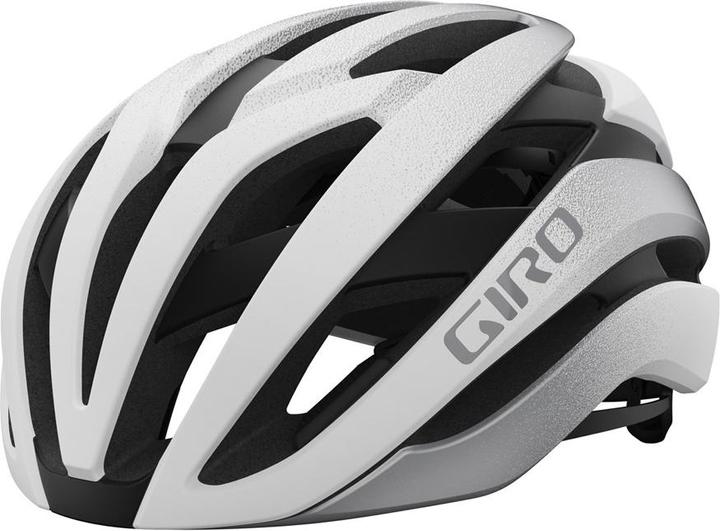 matte white-silver fade