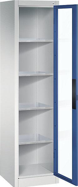 Gentian blue RAL 5010, Light grey RAL 7035, Silver