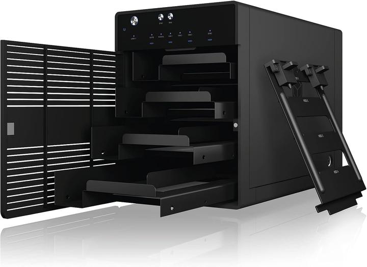 Actual product image Icy Box Enclosure for 4x HDD/SSD,IB-3740-C31 (2.5", 3.5")
