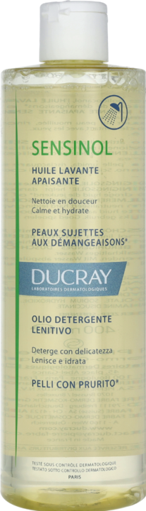 Produktbild Ducray SENSINOL soothing cleansing oil 400 ml (Öl, 400 ml)