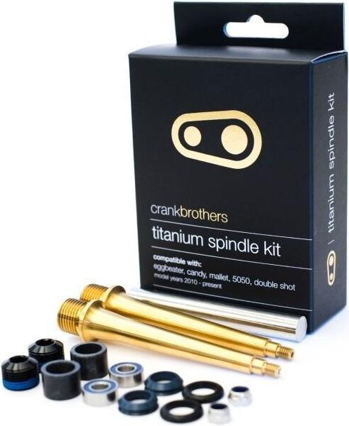 Crankbrothers Spindel Upgrade Kit, kort