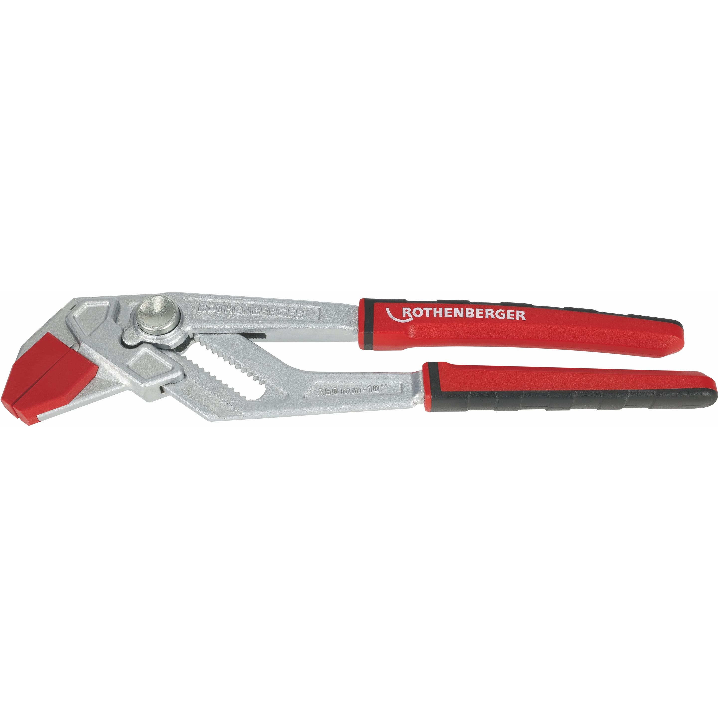Rothenberger, Pinza, ROFAST Zangenschlüssel, 10" 2K, mit Schonbacken, 3 Paar (320 mm)