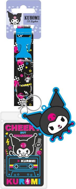 Actual product image Kuromi Printed Keyring Set