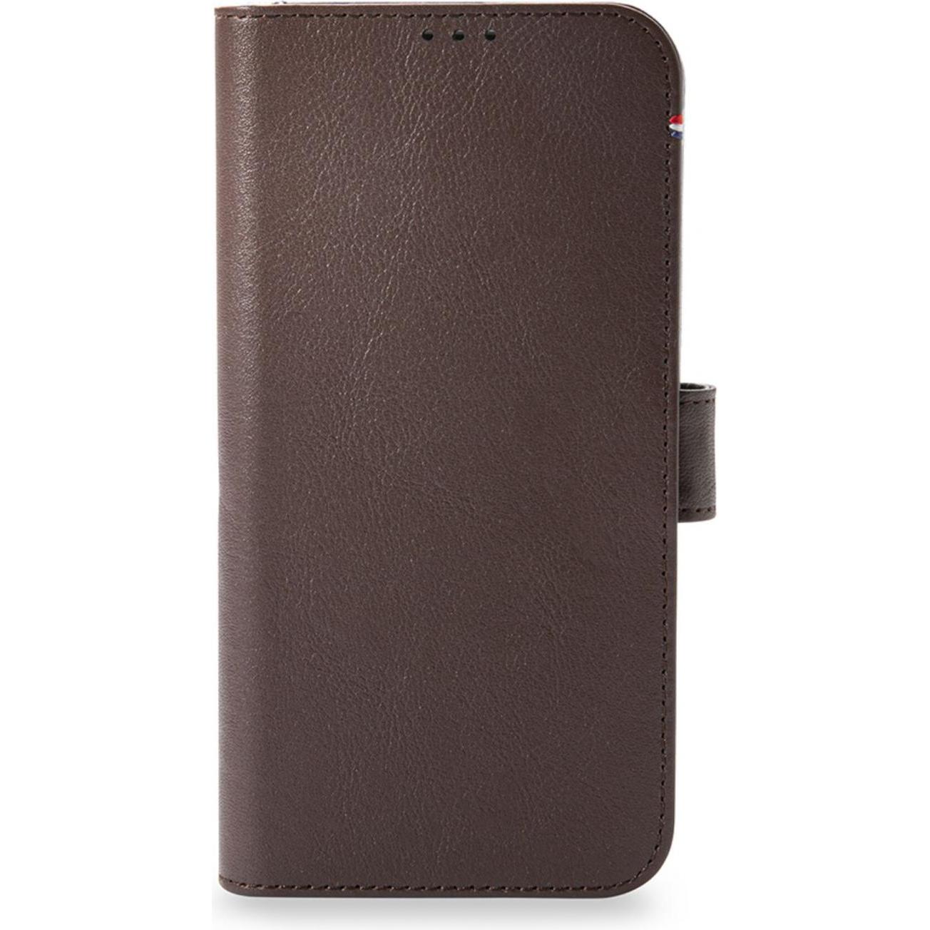 Decoded Detachable MagSafe Leather Wallet (Apple iPhone 13 Pro), Smartphone Hülle, Braun