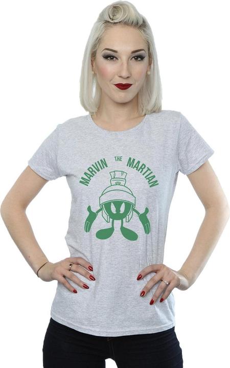 Image du produit Looney Tunes - T-shirt MARVIN THE MARTIAN LARGE HEAD - Femme (M)