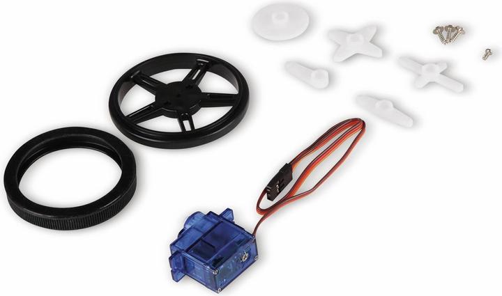 Produktbild Joy-it COM MOTOR05 Servomotor FS90R mit Rad