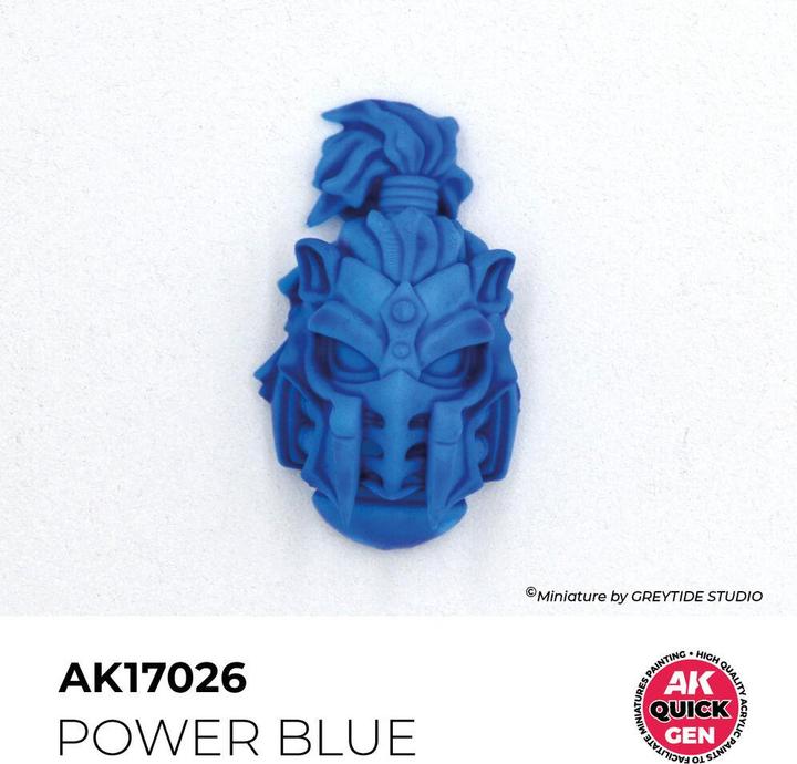 Productafbeelding AK Interactive Pot de Quick Gen - Power Blue (18 ml) (18 ml)
