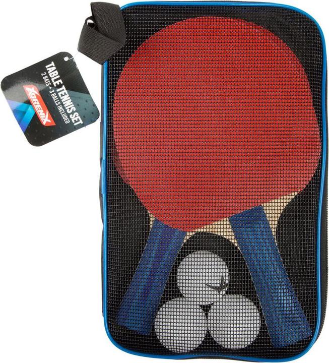 Productafbeelding Adrenix Tafeltennisset 2 batjes & 3 balletjes in tas (5 Pcs.)