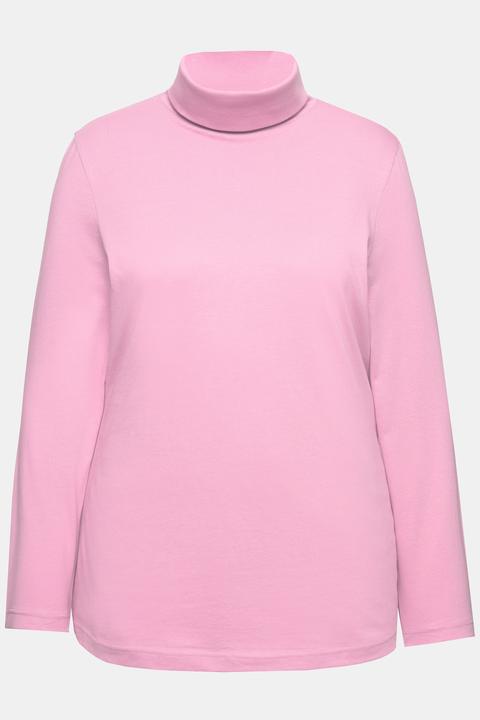 Actual product image Ulla Popken Basic Long Sleeve Slim Fit Turtleneck (50, 52)