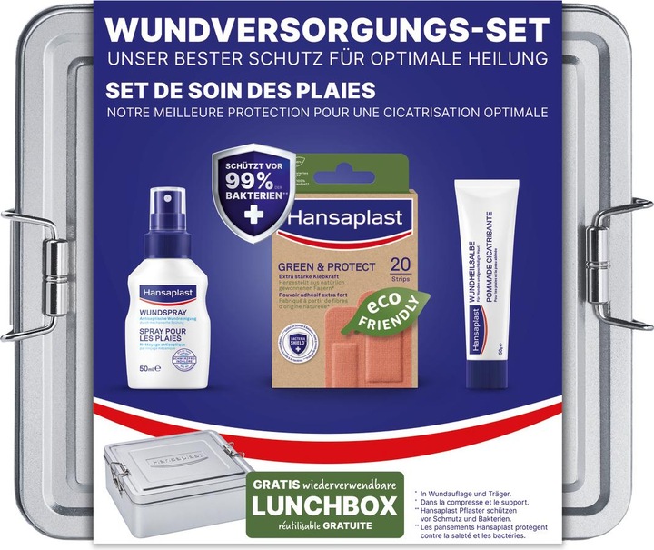 Produktbild Hansaplast Wundversorgungs-Set 3-teilig (First Aid Kit)