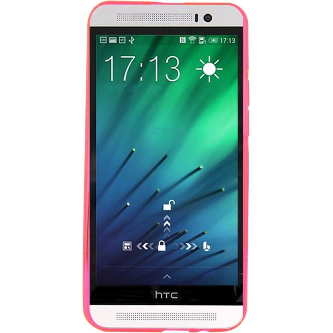 Thumbnail - König Design Handyhülle TPU Schutzhülle für HTC One E8 Pink (HTC One E8), Smartphone Hülle, Rosa