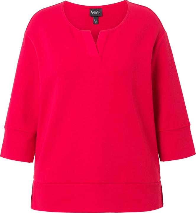 Produktbild Ulla Popken Punto-Sweatshirt, Rundhals, 3/4-Arm (58)