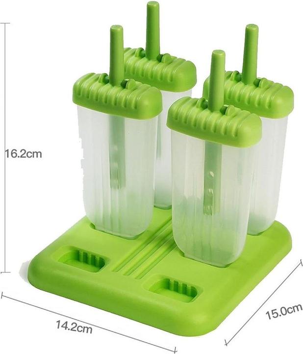 Produktbild König Design Stiel Eis Form Eis am Stiel DIY Deckel Ice Eisform Maker Selbstgemacht BPA Frei