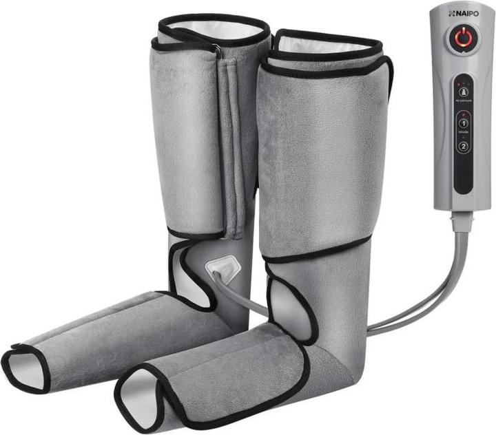 Naipo MGF-C701 grau / Massagegerät / für Füsse und Waden / 2 Programme / 3 Intensitäten