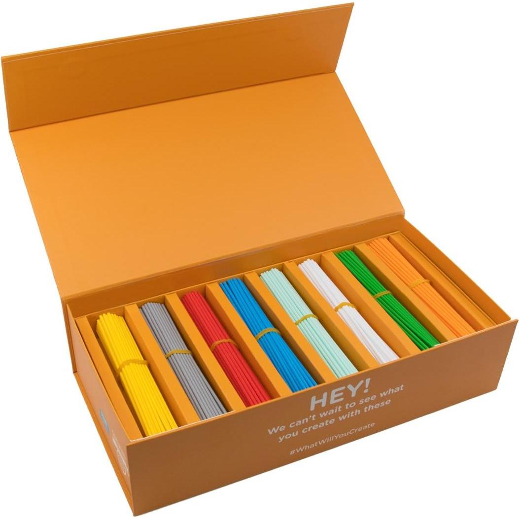 3Doodler Start EDU Kunststoff (Multicolore), Filamenti stampa 3D, Multicolore