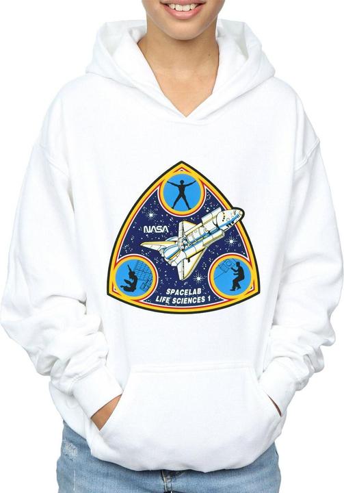 Immagine prodotto Nasa Classic Spacelab Life Science Felpa con Cappuccio Ragazzi (140, 146)