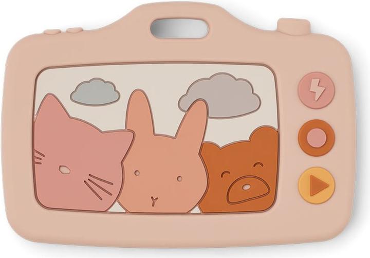 Liewood Teething ring, camera, sea creature rose mix (0 Months)