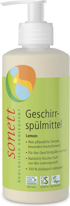 Sonett Dishwashing liquid, Lemon, 300ml