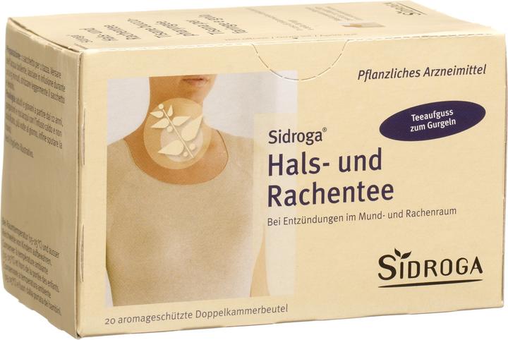 Produktbild Sidroga Hals- und Rachentee Tees (2.50 g)