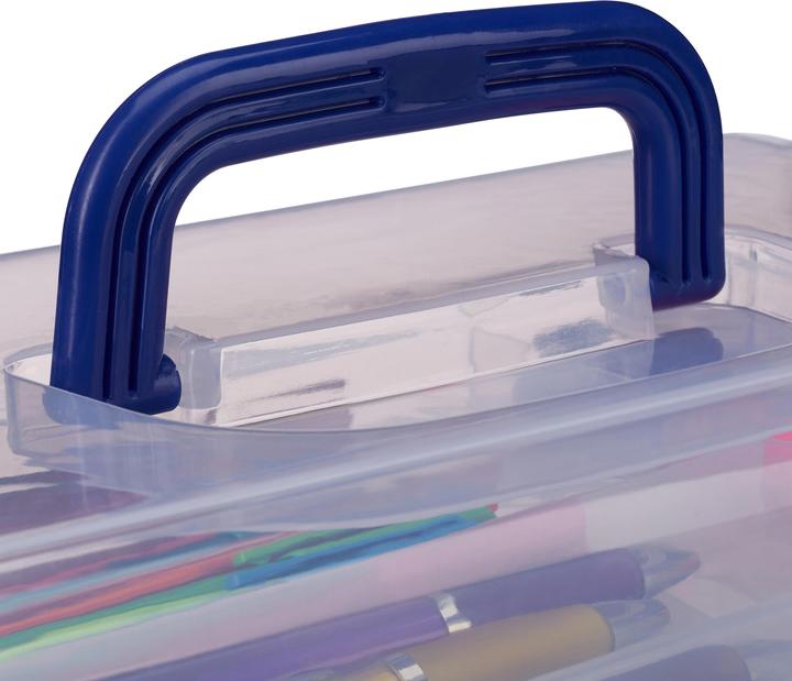 Actual product image Relaxdays Transparent Storage Box (33 x 19.5 x 14 cm)