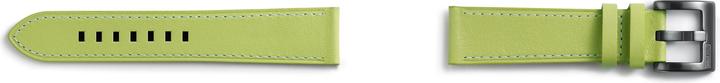 Strap Studio Leather Strap Olive Grün (20 mm, Leder, Gear Sport)