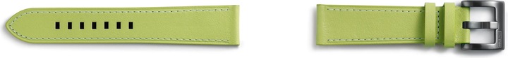 Strap Studio Leather Strap Olive Grün (20 mm, Leder, Gear Sport)