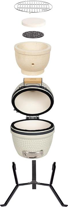 Productafbeelding Livoo Kamado Smoker Barbecue (270 mm)