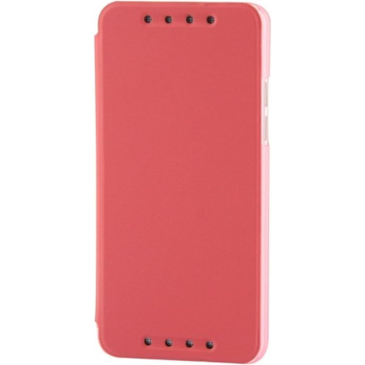 König Design Schutzhülle (Flip Quer) für Handy HTC One mini M4 pink (HTC One Mini), Smartphone Hülle, Rosa