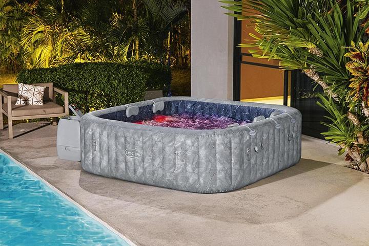 Image du produit Bestway Lay-Z-Spa Spa gonflable San Francisco Sm art HydroJet Pro Efficacité énergétique (7 pers.)