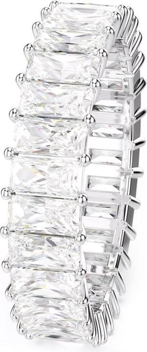Produktbild Swarovski Matrix Ring Baguette Schliff Weiss (58)