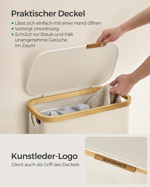 Actual product image Songmics Laundry basket (65 l)