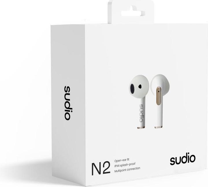 Actual product image Sudio Ecouteur Sans Fil N2 Blanc (NC, 6 h, Wireless)