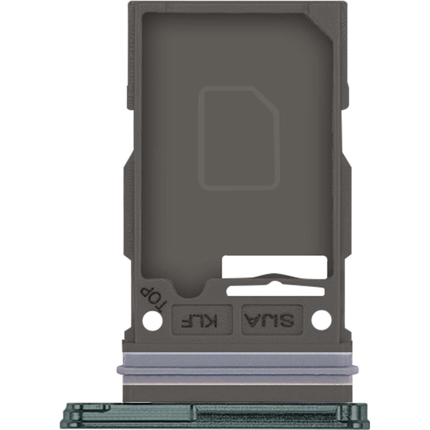 Clappio Ersatz SIM-Halter (SIM-Halterung, Galaxy S22), Mobilgerät Ersatzteile, Grün