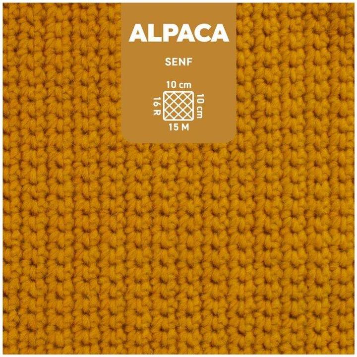 Actual product image Myboshi Alpaca 50g Fb. 612 Senf (90 m)