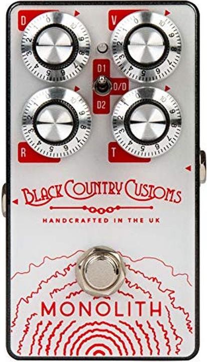 Laney Pédale de distorsion boutique Monolith avec 3 modes et réglages fins (Guitare)