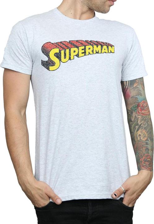 Image du produit - T-shirt SUPERMAN TELESCOPIC CRACKLE LOGO - Homme (S)