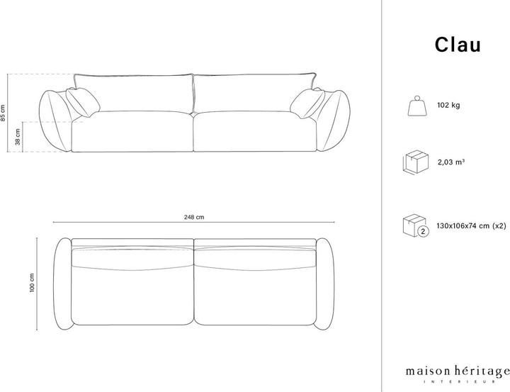 Produktbild Maison Heritage Clau (4-Sitzer)