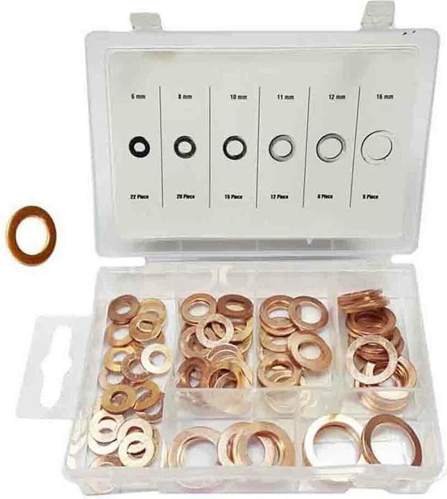 Produktbild Benson Ringe Set Kupfer 80 Stück