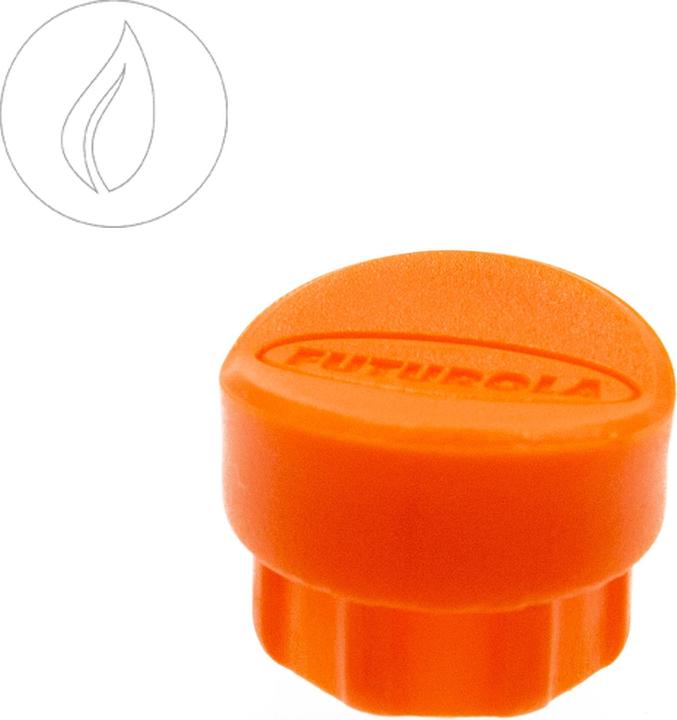 Futurola Joint Tube Cap Orange 100pcs