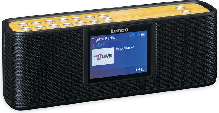 Produktbild Lenco PDR-045BK (DAB+, FM, Bluetooth)