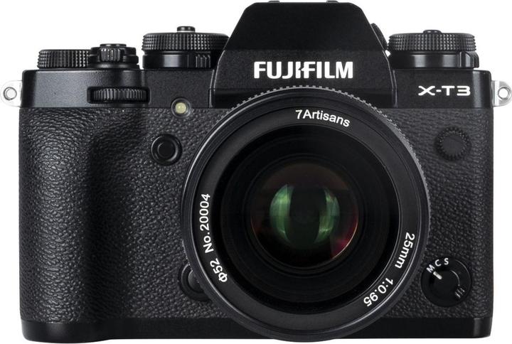 Image du produit 7artisans 25mm/F0.95 Fuji X (Fujifilm X, APS-C / DX)