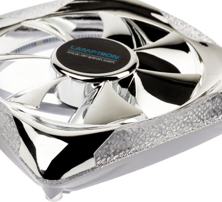 Actual product image Lamptron PLUTO+ ARGB PWM fan 3pcs bundle (3 x)