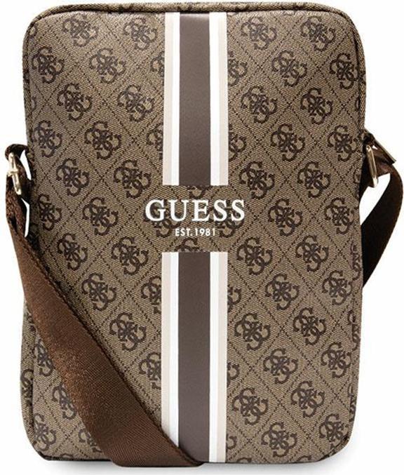 Guess PU 4G Printed Stripes Wallet Universal 10 Zoll - brown (Universal)