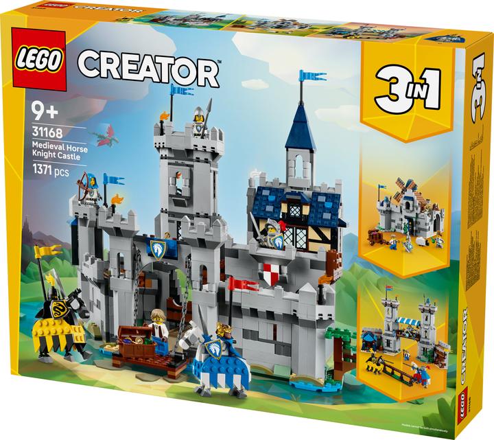 Image du produit LEGO Ritterburg im Mittelalter (31168, LEGO Creator 3-in-1)